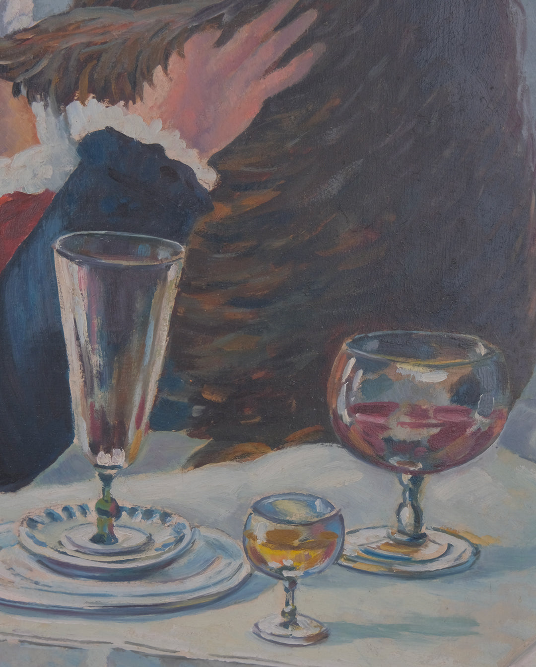 La femme au chien