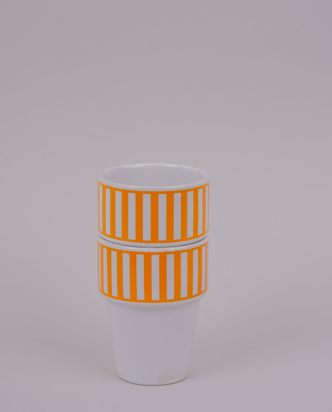 Tasses à café graphiques x2, années 80