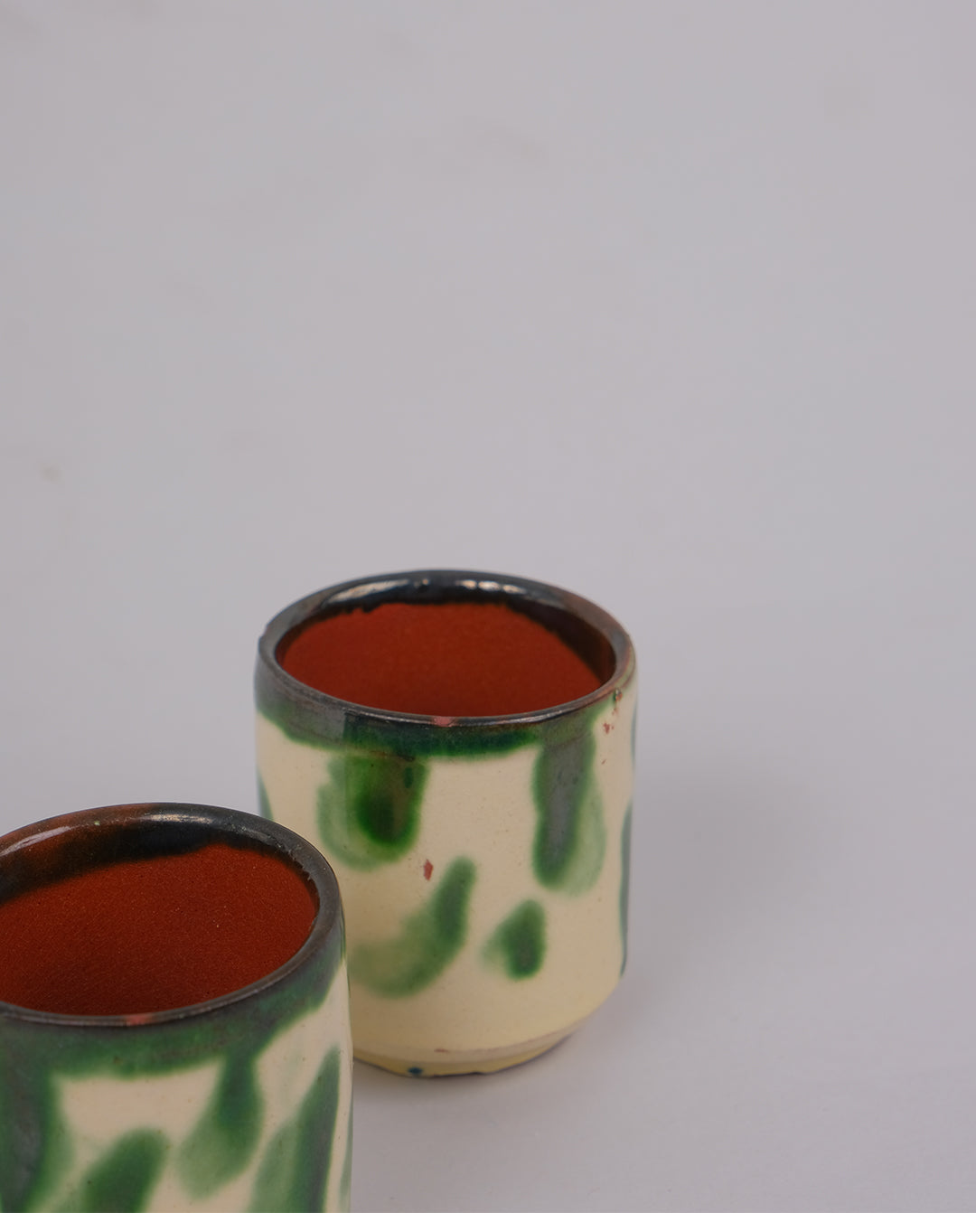 Tasses à expresso en argile