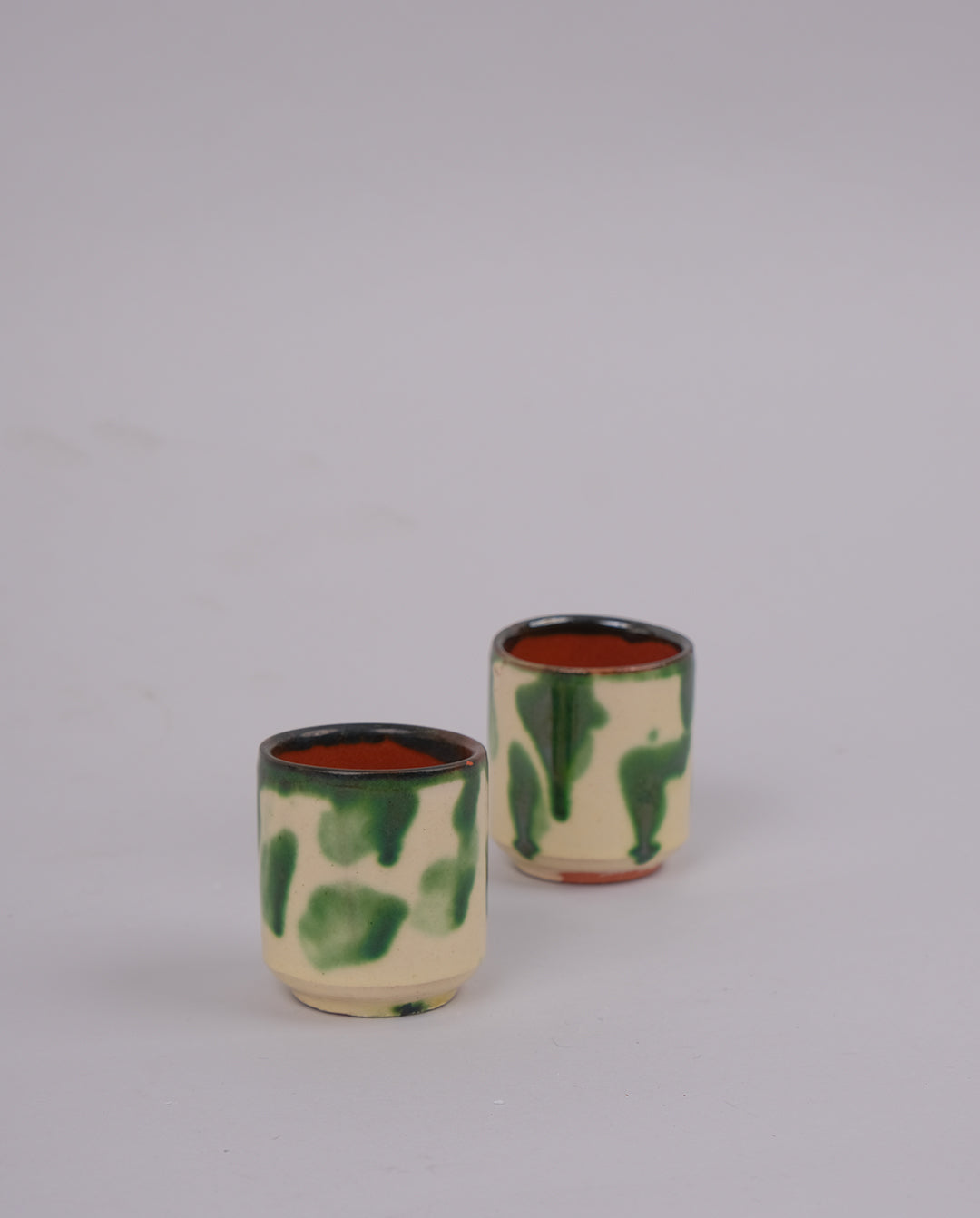 Tasses à expresso en argile