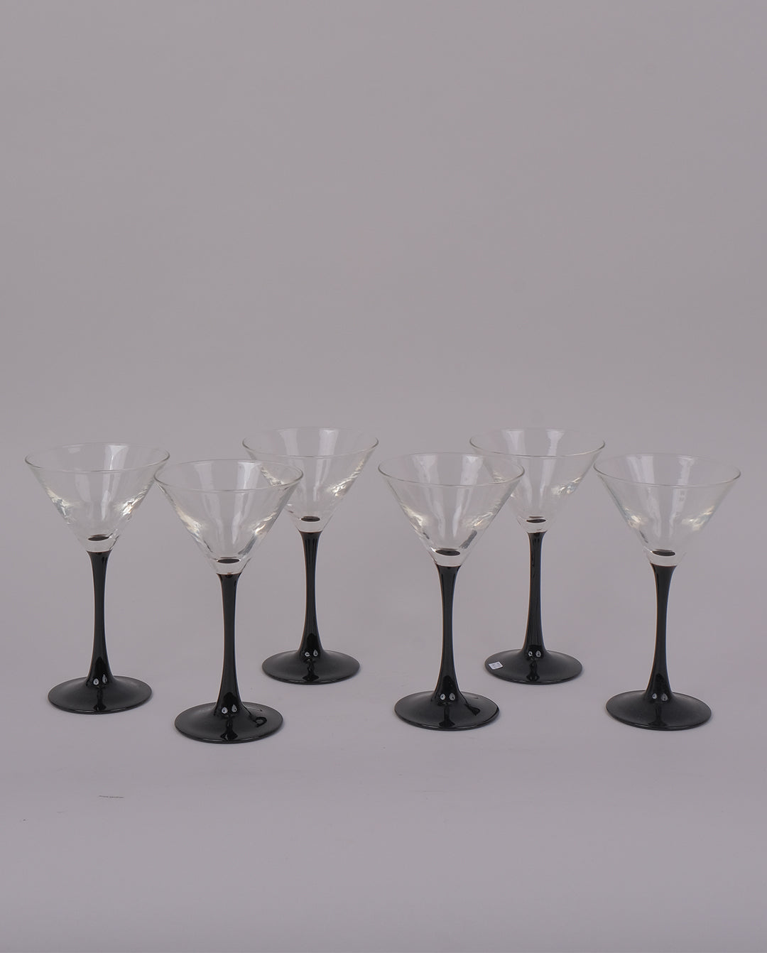 Verres à martini, vaisselle vintage des années 80