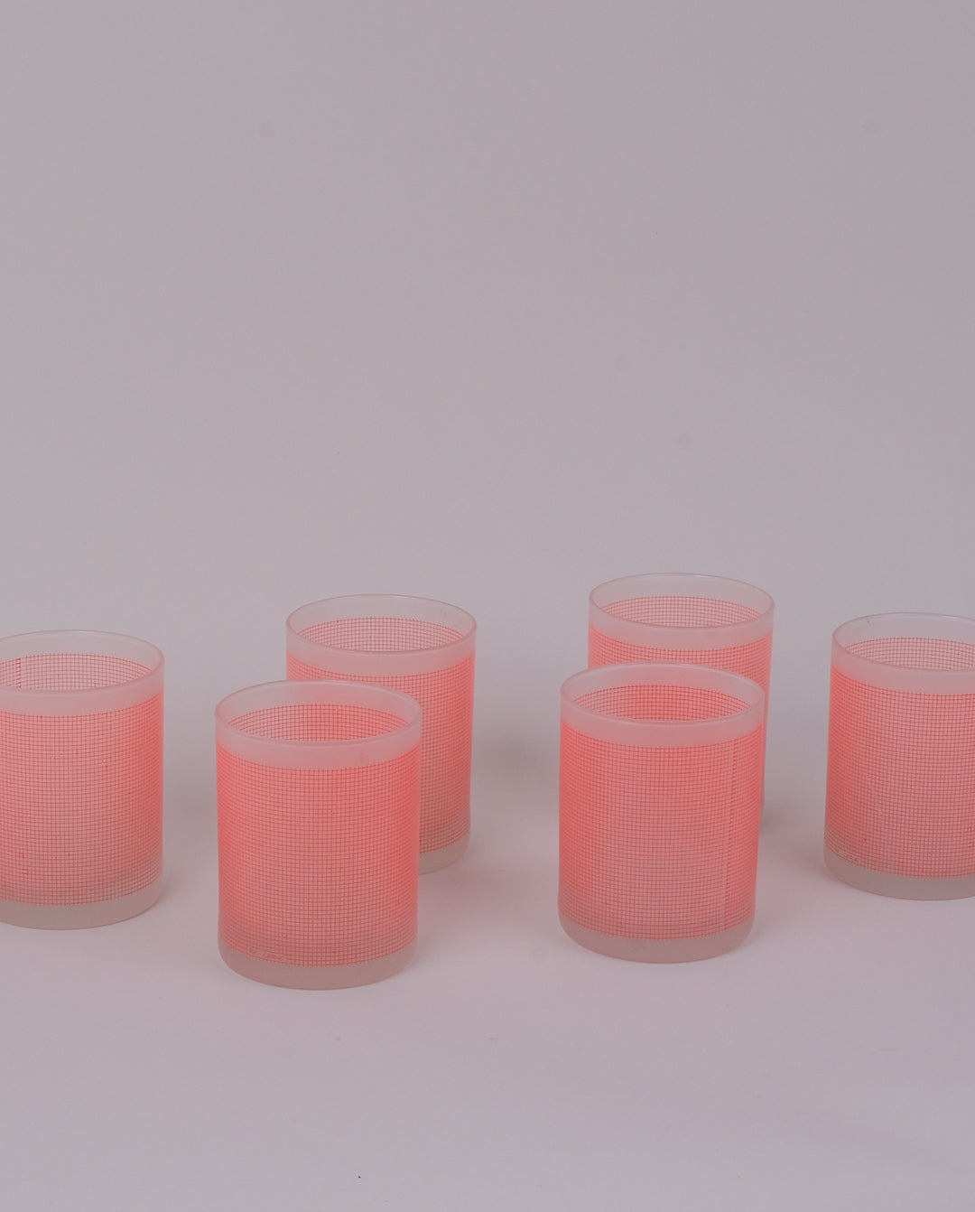 Verres à eau à motifs