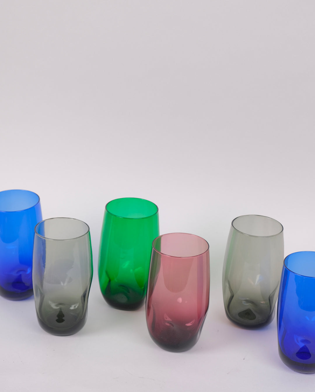 Grands verres à eau années 60