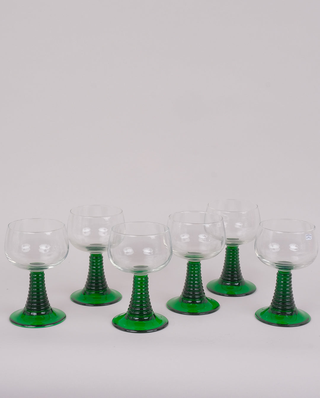 Verres alsaciens x6