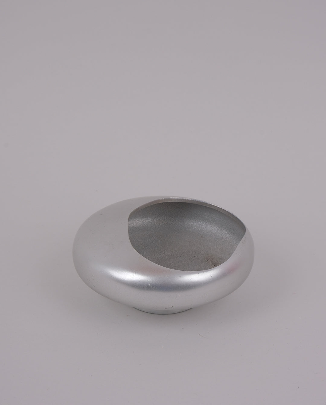 Vide-poche en aluminium, années 70