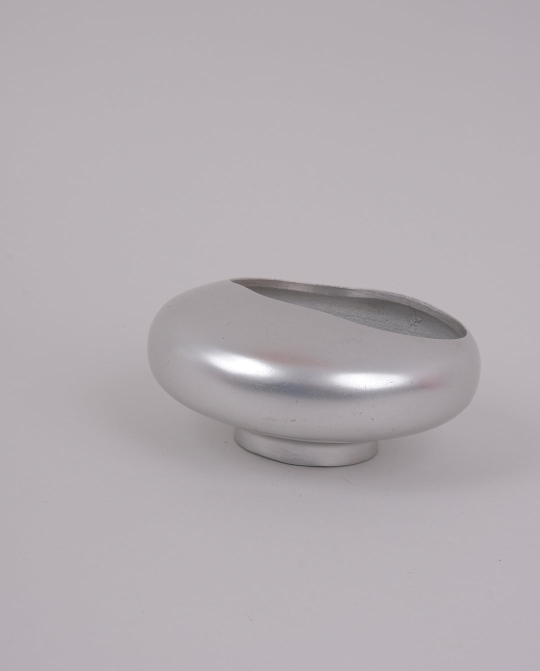 Vide-poche en aluminium, années 70