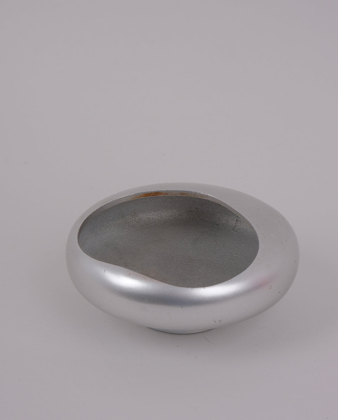 Vide-poche en aluminium, années 70