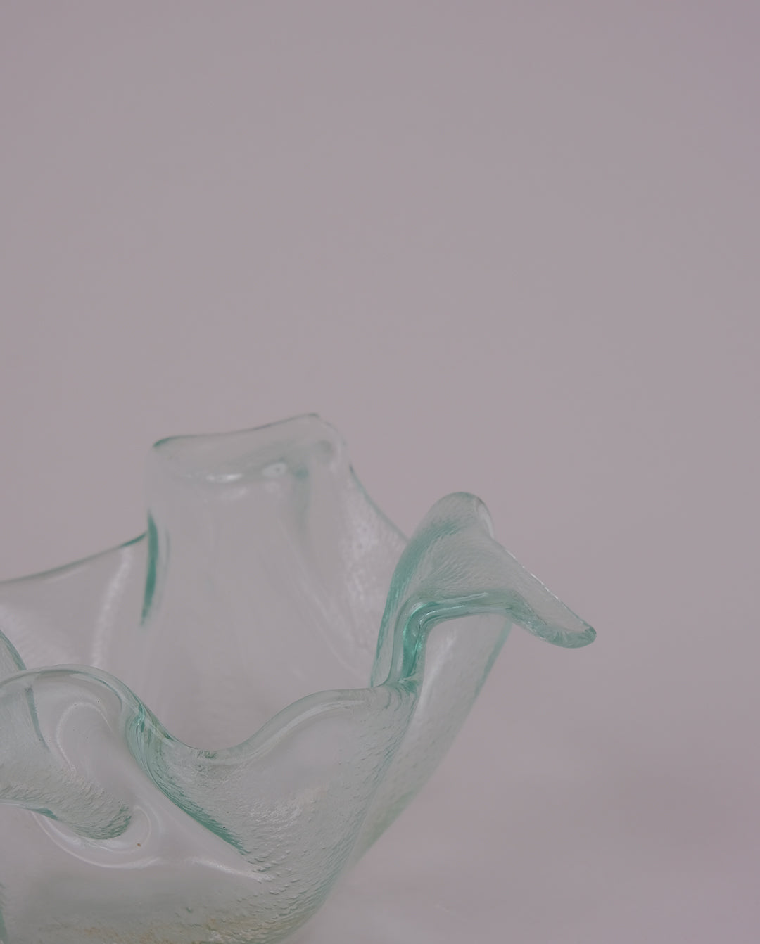 Vide poche en verre moulé