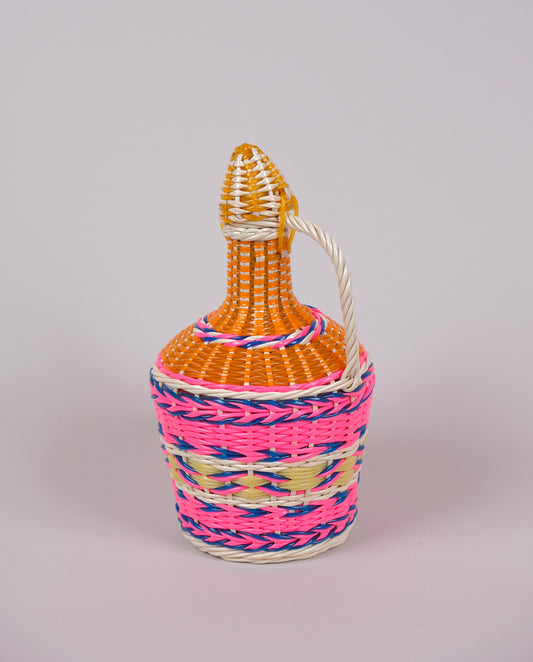 bouteille scoubidou vintage