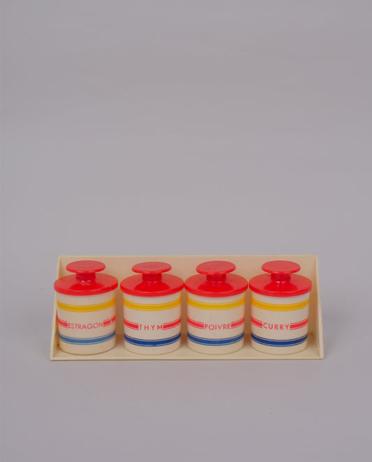Boîtes à épices en plastique