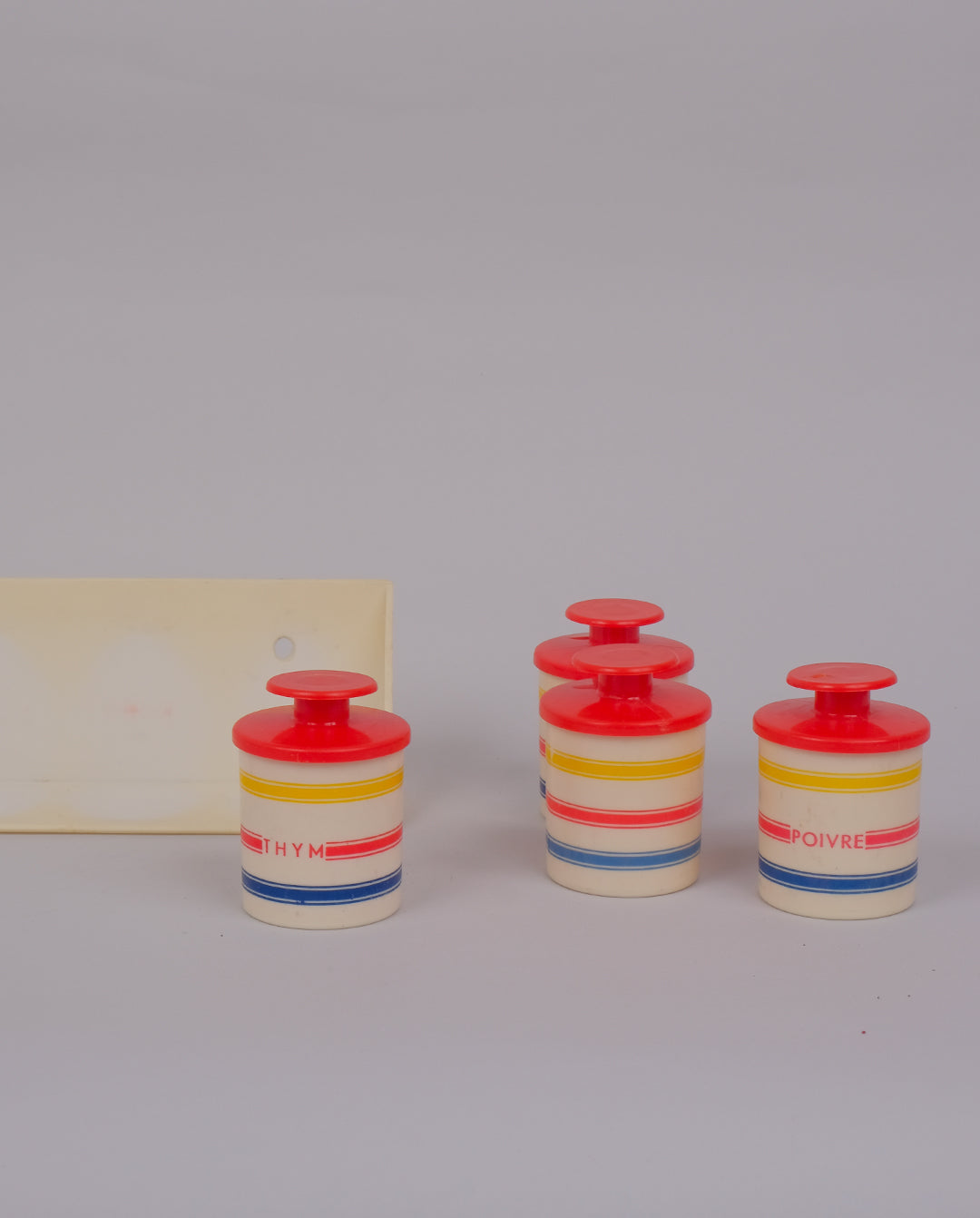 Boîtes à épices en plastique