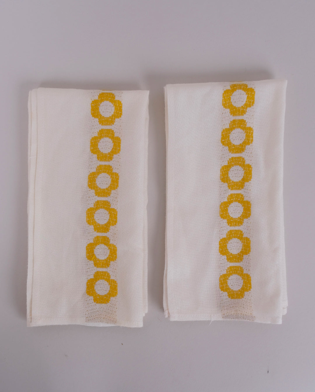Serviettes de table vintage