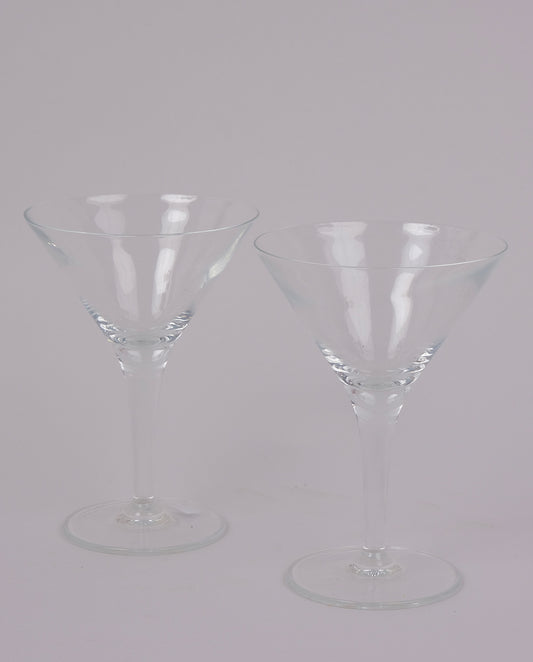 Verres à martini x2