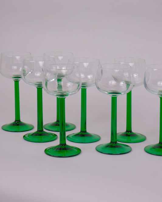 Verres à vin alsaciens x4