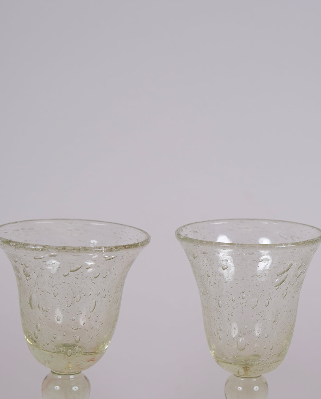 Verres à pied