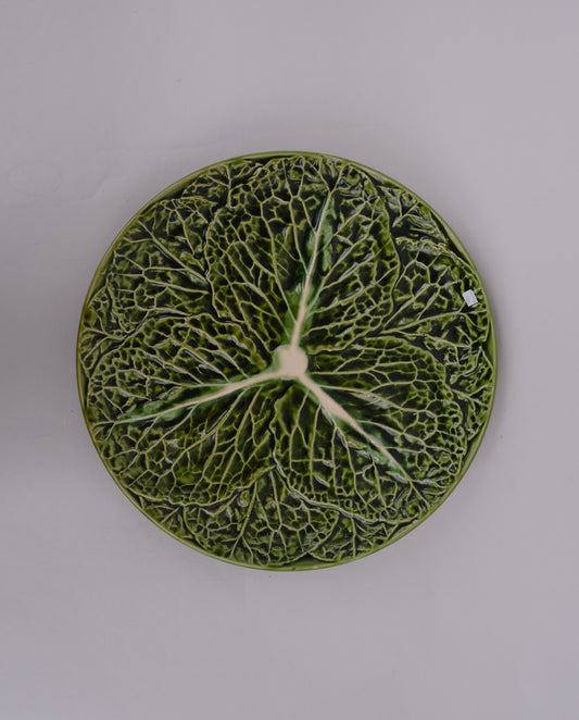 Assiette en barbotine