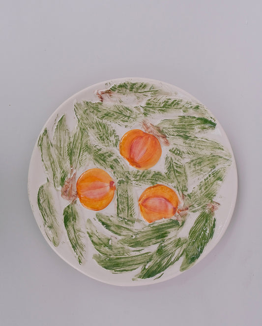 Assiettes aux abricots