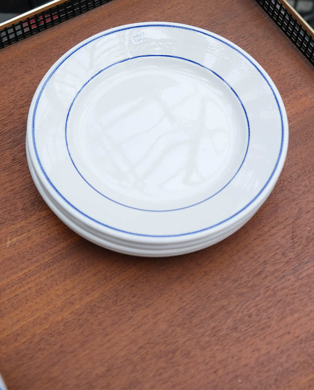 Assiettes à dessert Sarreguemines x4