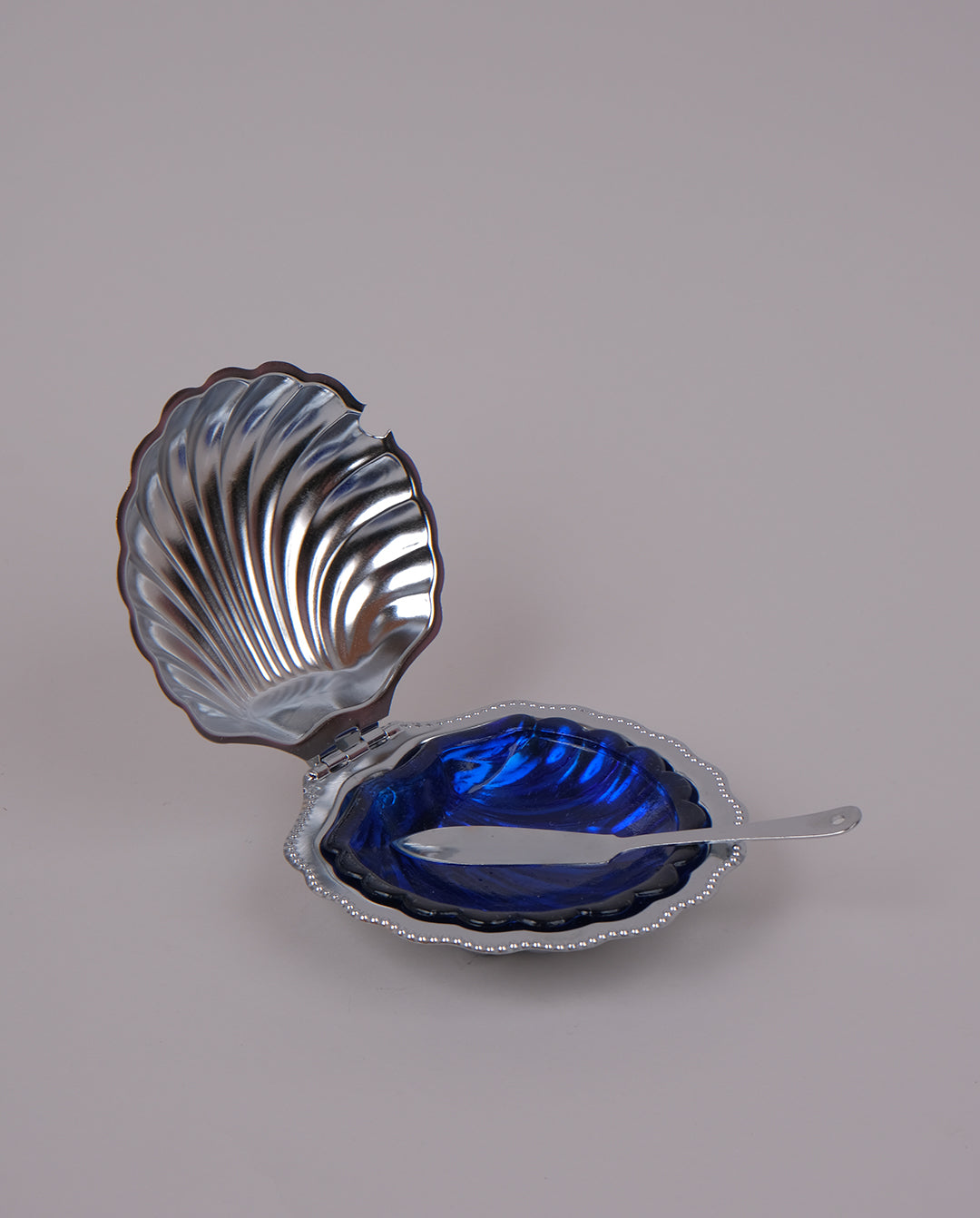 Beurrier coquille en inox
