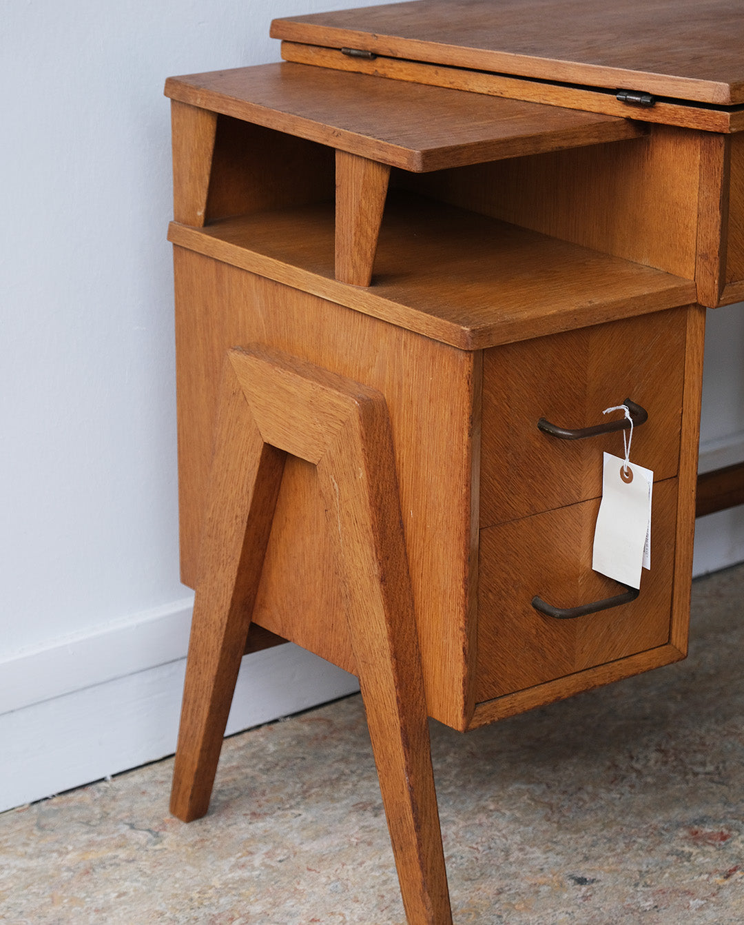 Bureau ou meuble de travail, années 50-60