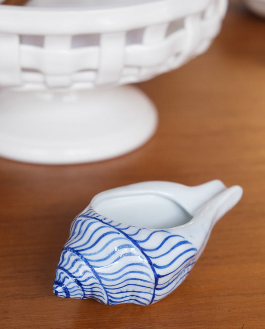 Cendrier en forme de coquillage