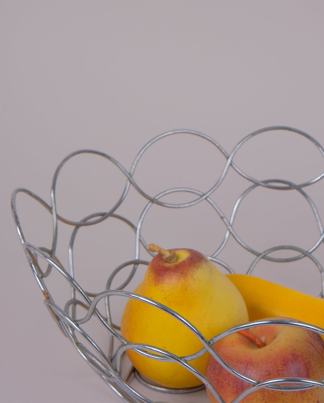 Corbeille à fruits en métal filaire