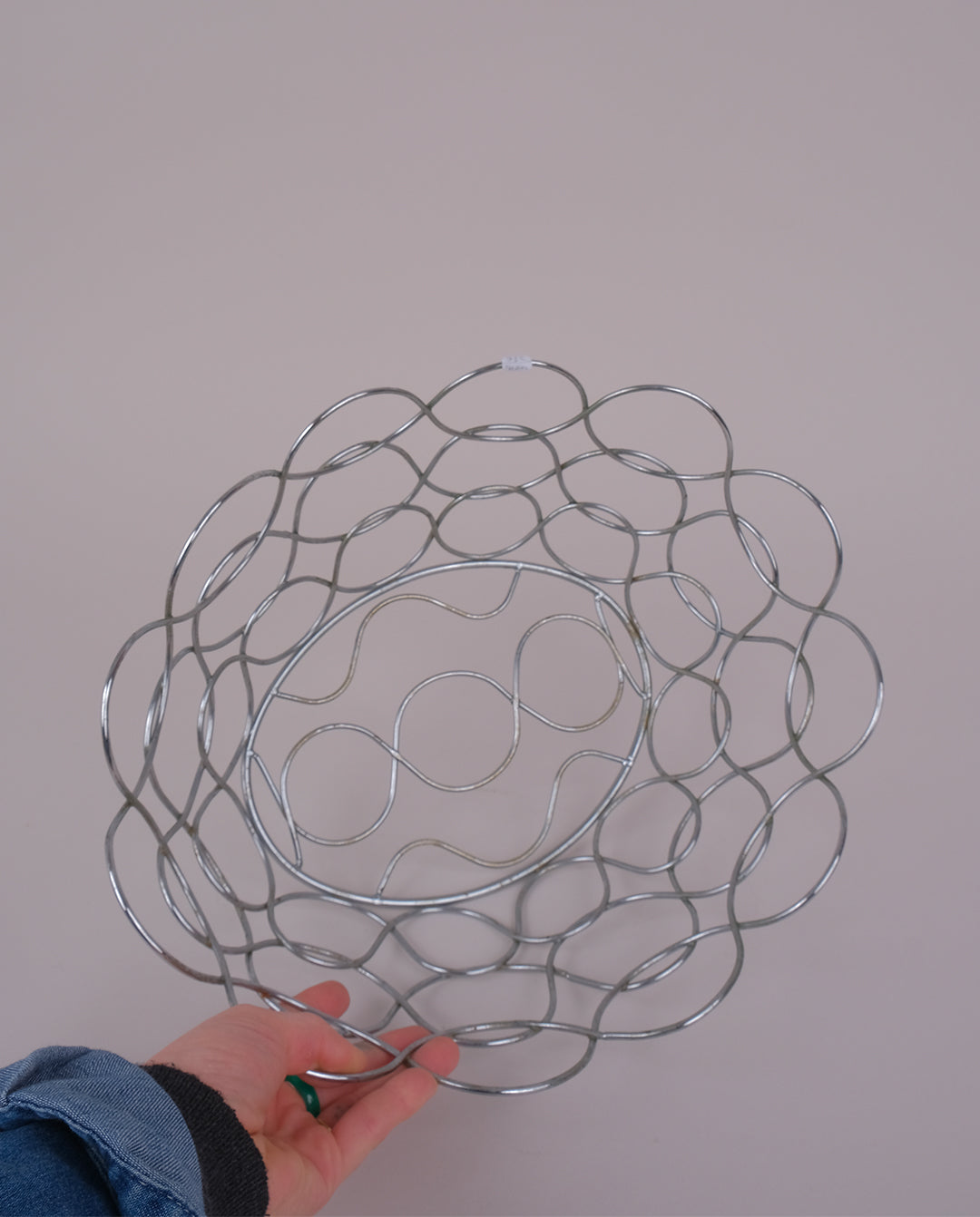 Corbeille à fruits en métal filaire