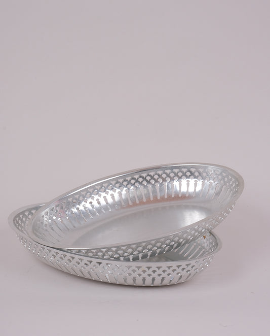 Corbeille en inox ajouré