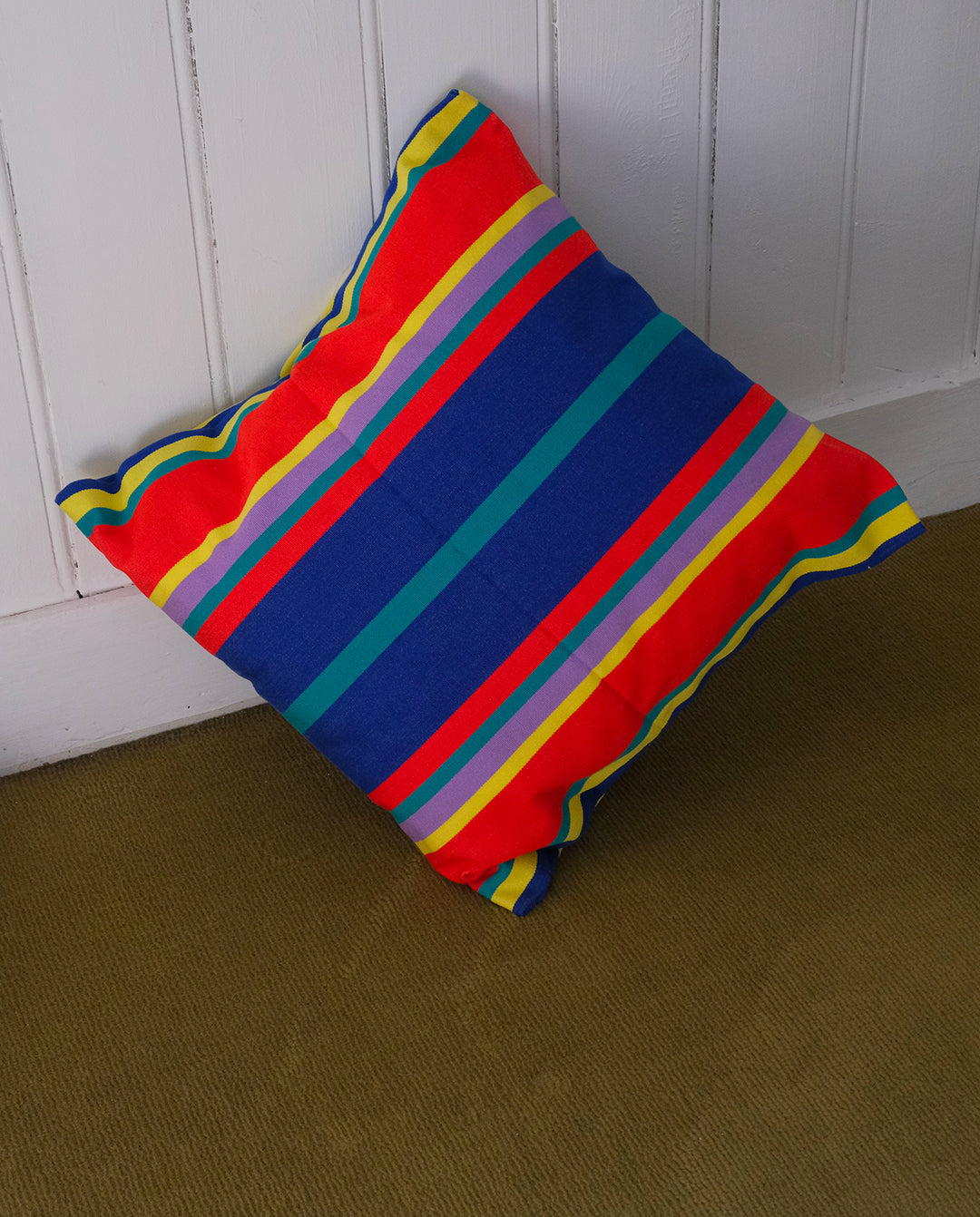 Coussin rayé 40x40