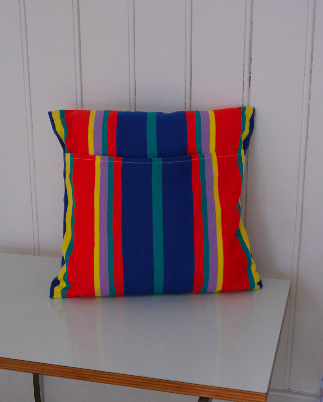 Coussin rayé 40x40