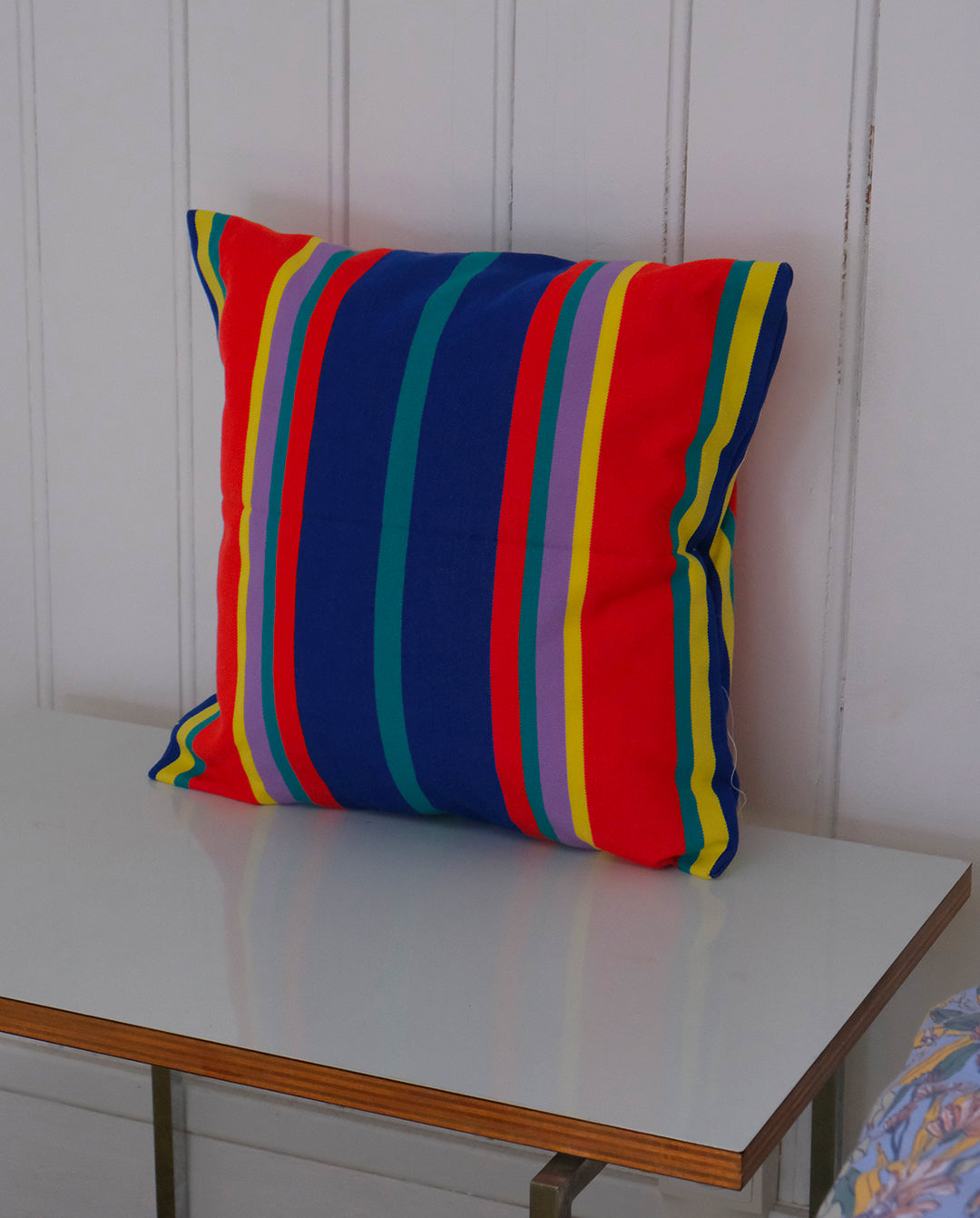 Coussin rayé 40x40