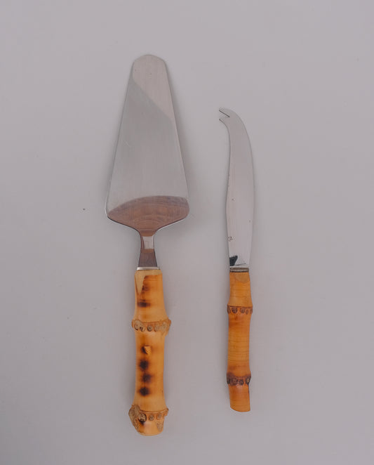 Couverts en bambou, années 70
