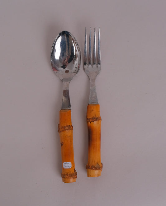 Couverts de service en bambou