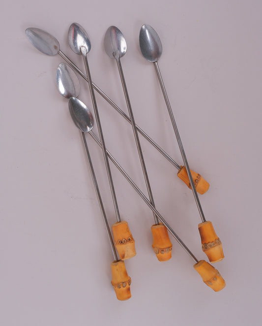 Cuillères à cocktail x6
