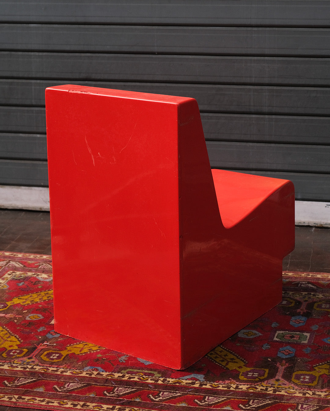 Fauteuil en fibres de verre, vintage, années 60-70