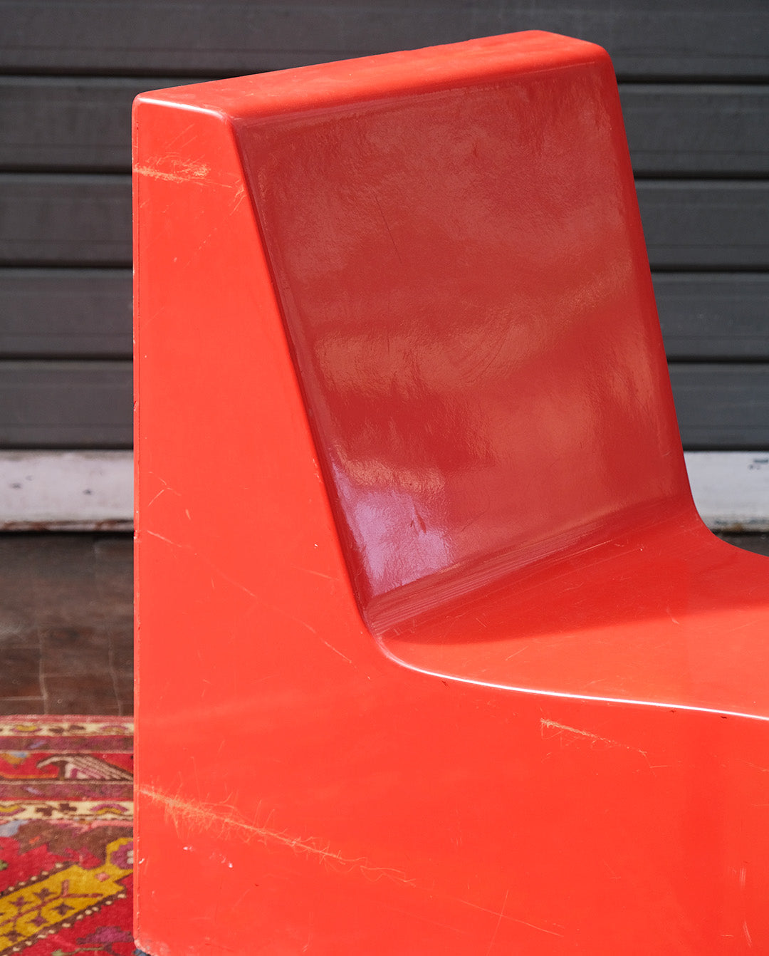 Fauteuil en fibres de verre, vintage, années 60-70