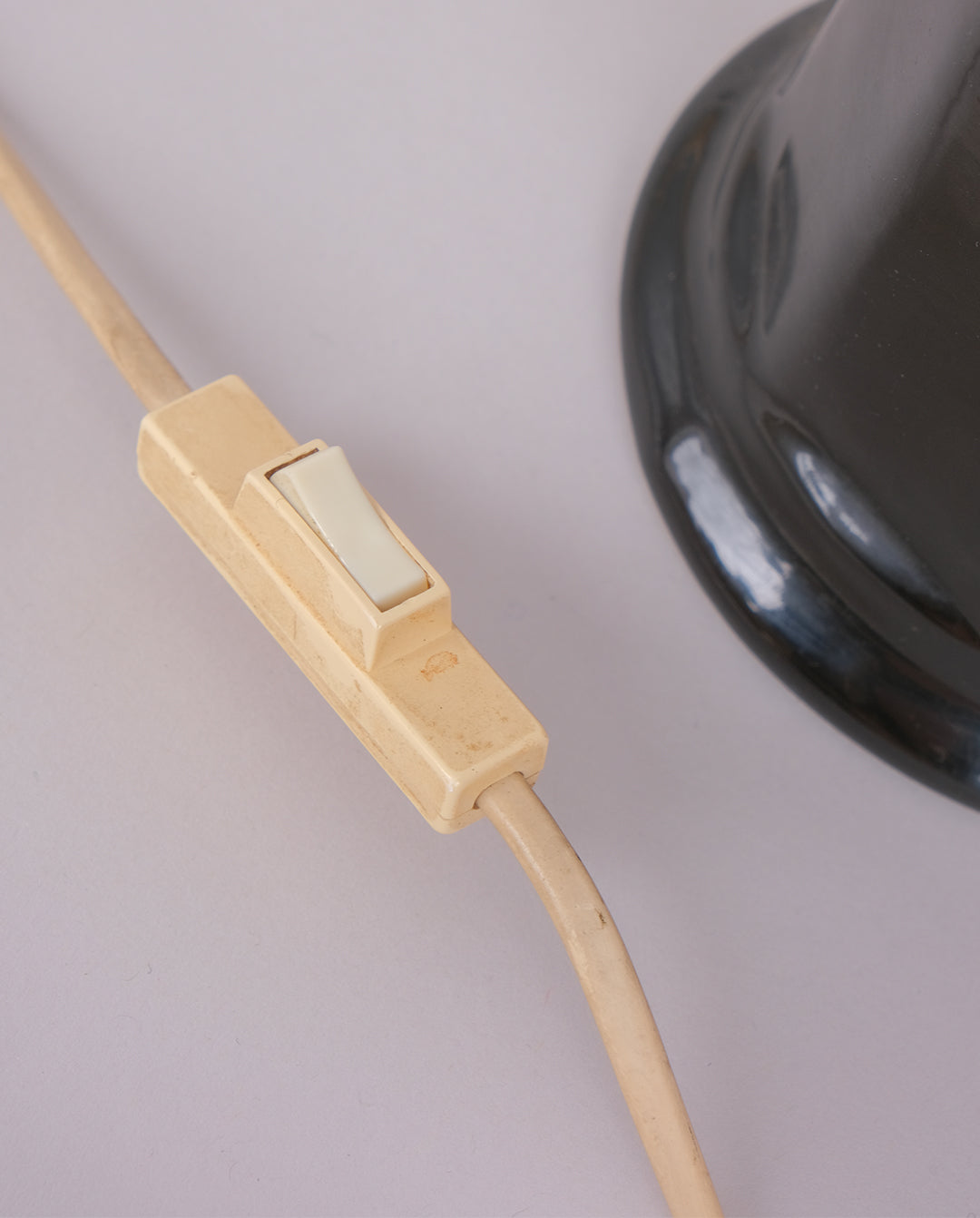 Lampe en céramique et abat-jour