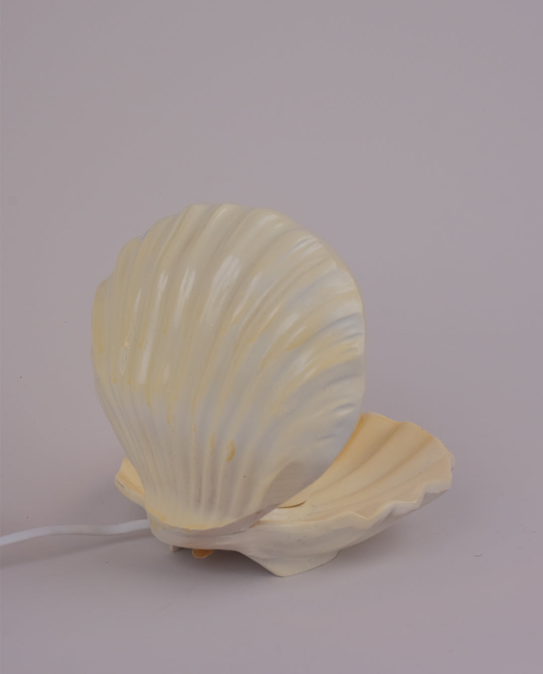 Lampe en céramique coquille St-Jacques