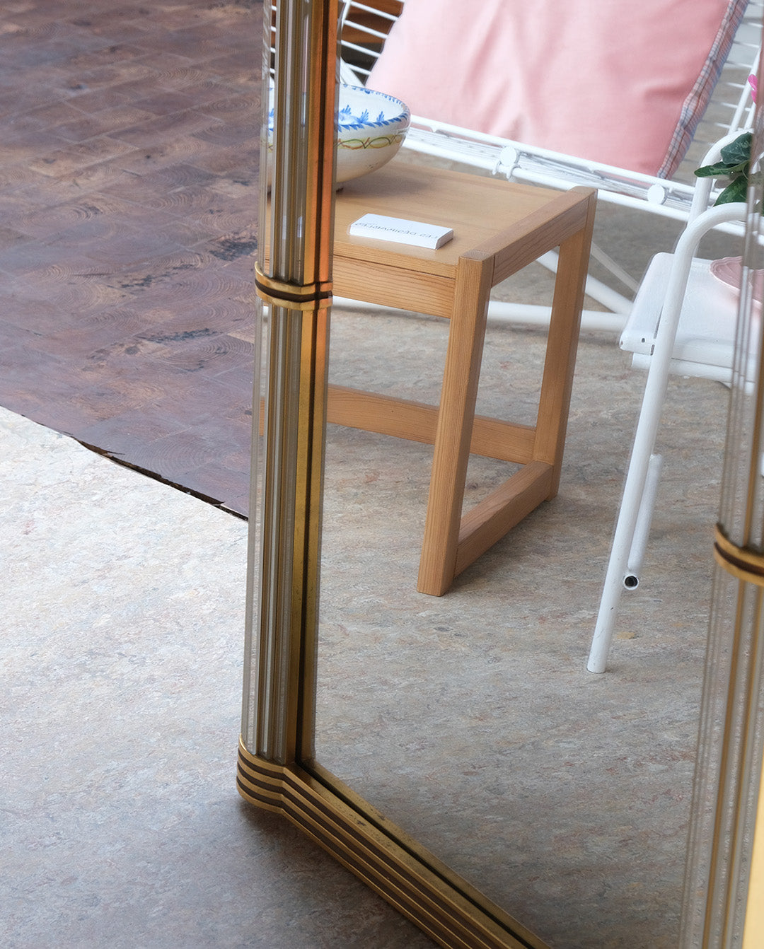 Miroir style art déco, années 80