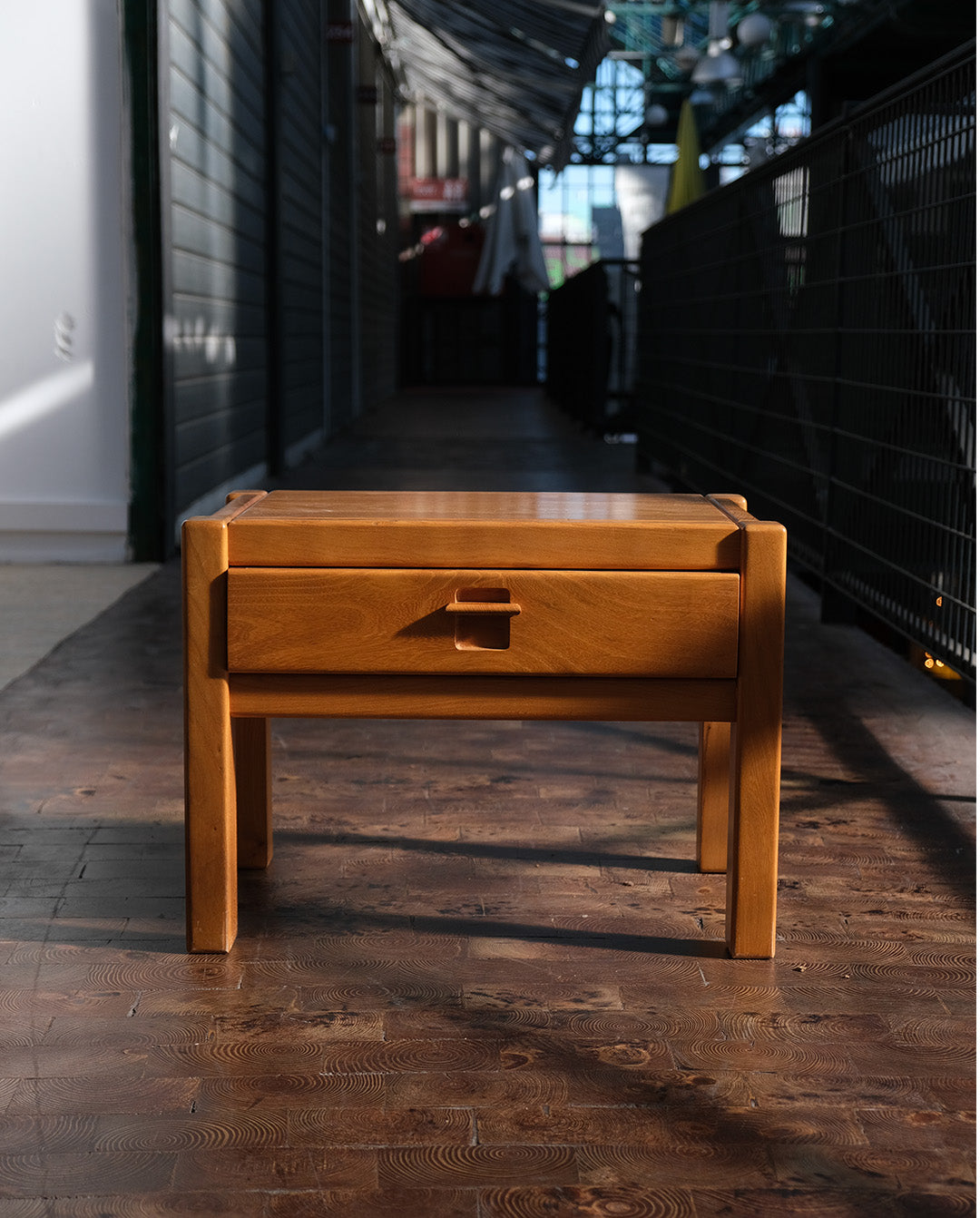 Tables de chevet en orme x2