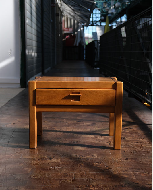 Tables de chevet en orme x2