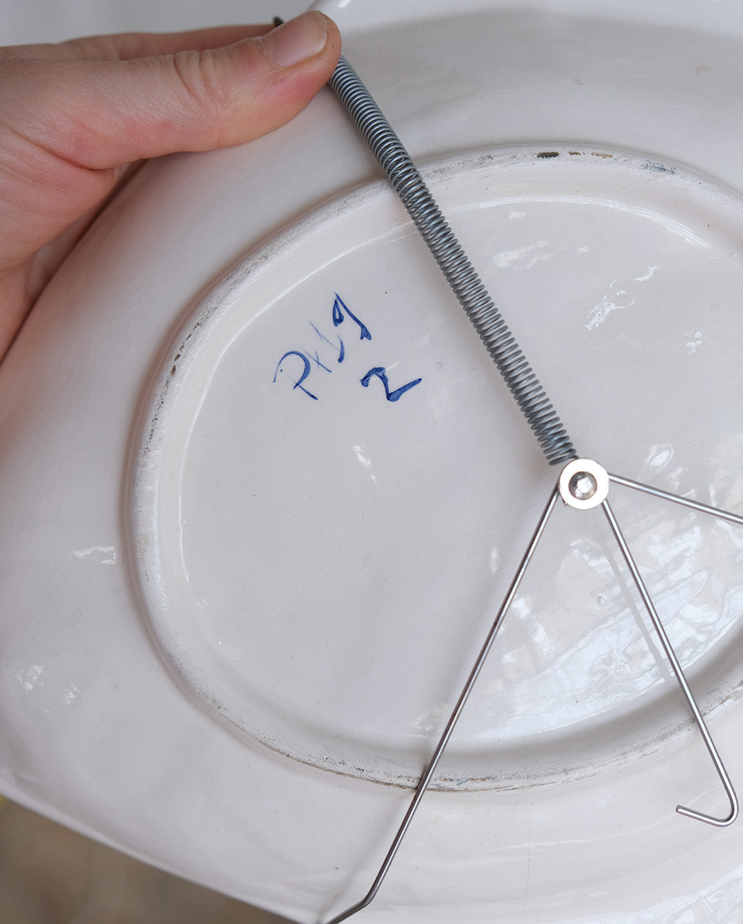 Assiette zoomorphe