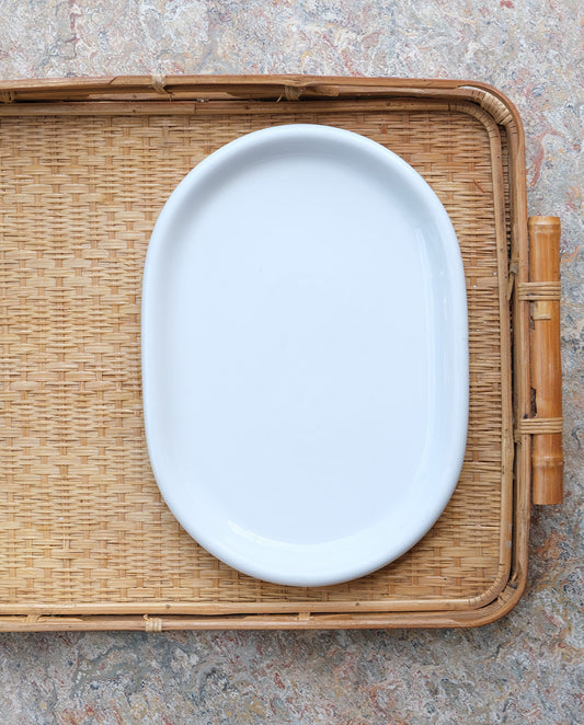 Plat de service ovale Rondo