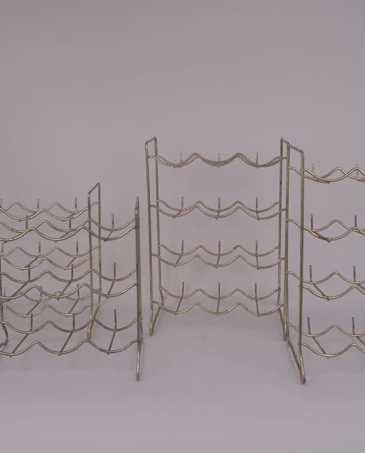 Range-bouteilles en métal