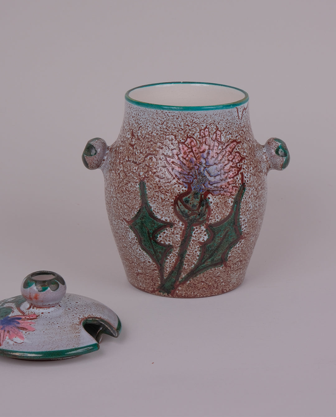 Pot à cornichon au chardon