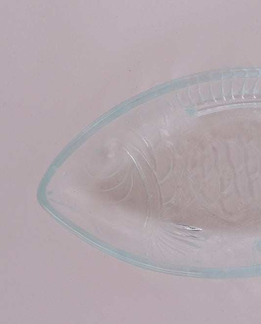 Ravier zoomorphe en verre