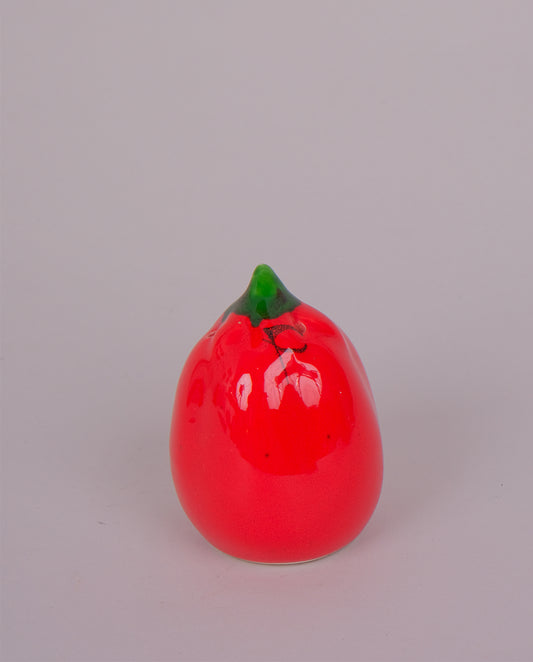 Salière ou poivrière en barbotine