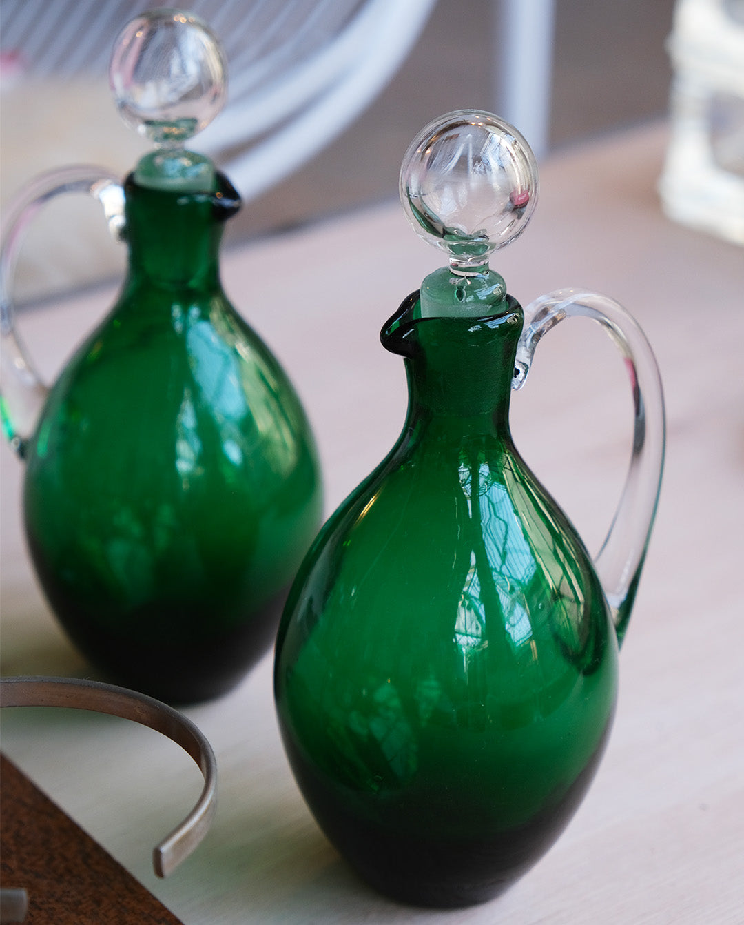Serviteur huile & vinaigre, vintage, Italy