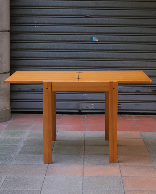 Table en pin années 80