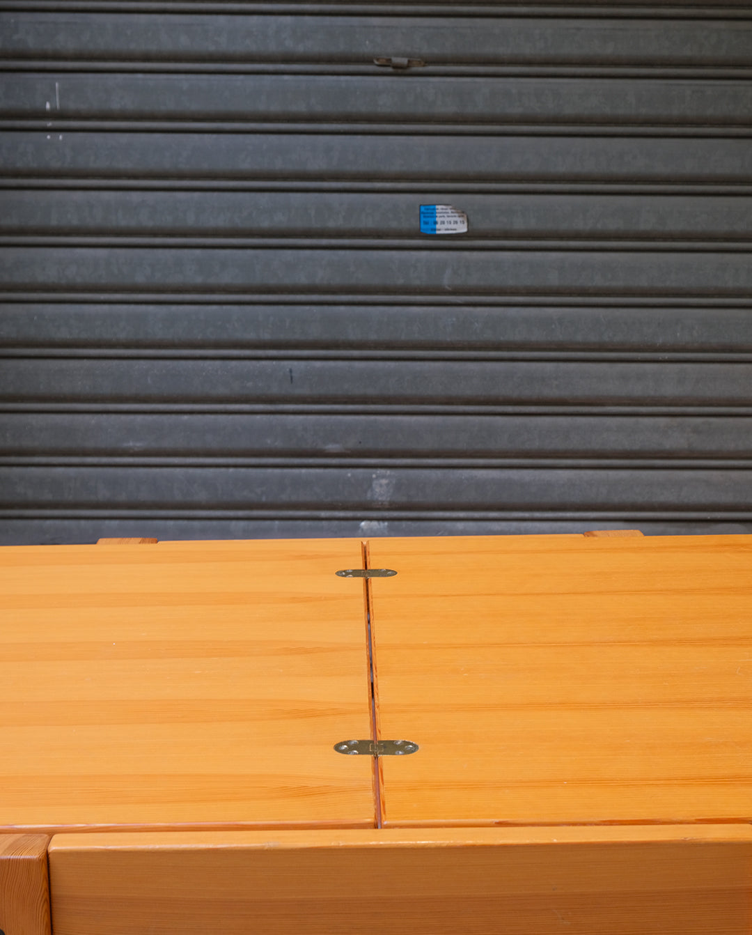 Table en pin années 80